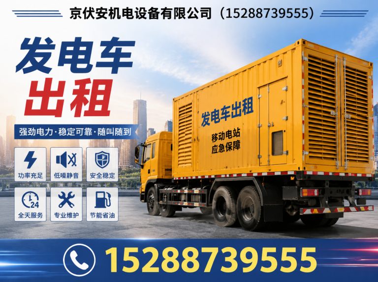 济宁柴油发电机组出租展示图